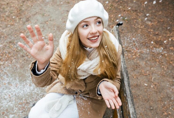 czapka zimowa damska